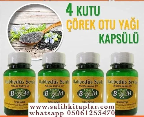 Çörek Otu Yağı  Kapsülü | Habbedüs Sevda 4 Adet
