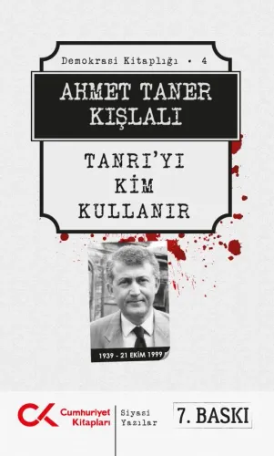 Tanrı'yı Kim Kullanır %40 indirimli Ahmet Taner Kışlalı