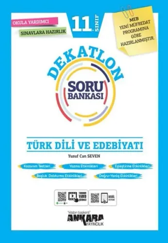 11.Sınıf Türk Dili ve Edebiyatı Dekatlon Soru Bankası