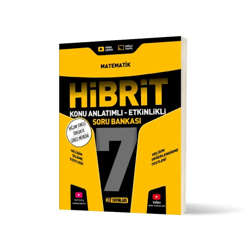 Hız 7. Sınıf Matematik HİBRİT Konu Anlatımlı Etkinlikli Soru Bankası