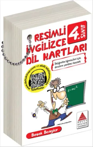 Delta Kültür Yayınları 4. Sınıf Resimli İngilizce Dil Kartları Delta Kültür