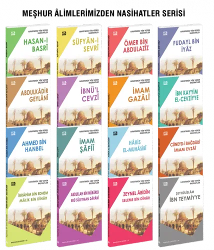 Meşhur Âlimlerimizden Nasihatler Serisi (16 Kitap Takım) | benlikitap.