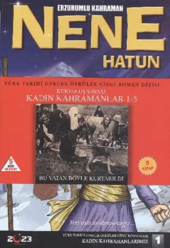 Kurtuluş Savaşı Kadın Kahramanlar Seti (5 Kitap 1-5)