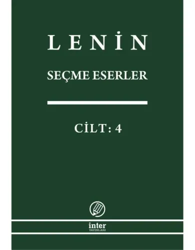 Seçme Eserler Cilt 4