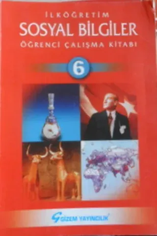 ilköğretim 6. sınıf sosyal bilgiler öğrenci çalışma kitabı