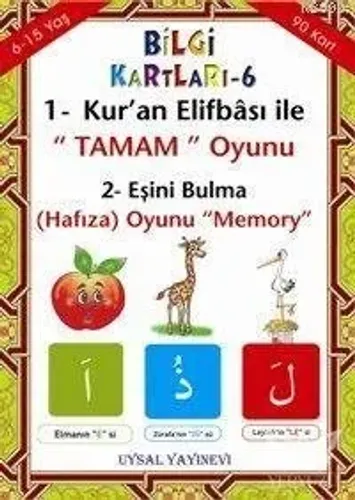 Bilgi Kartları - 6 (4+ Yaş)