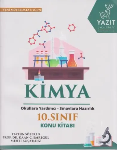Yazıt Yayınları 10. Sınıf Kimya Konu Kitabı Yazıt