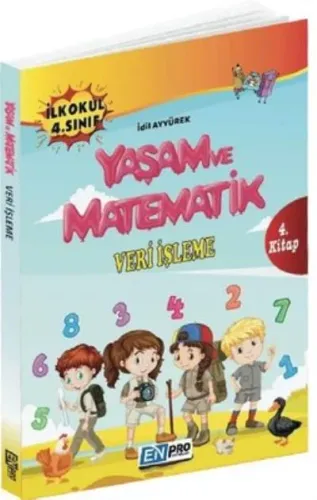 Enpro İlkokul 4. Sınıf 4. Kitap-Veri İşleme-Yaşam ve Matematik-YENİ
