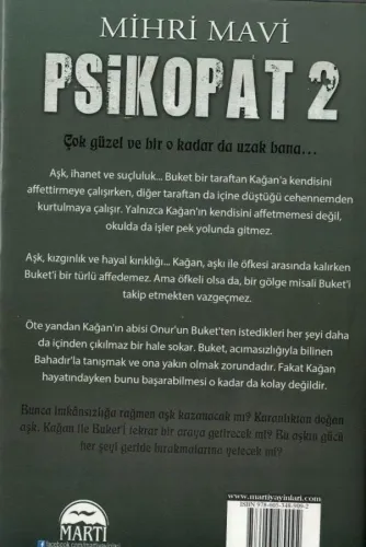 Psikopat 2 (Ciltli) Mihri Mavi Martı Yayınevi %56 indirimli