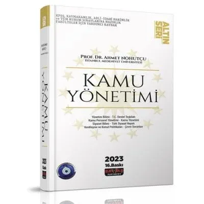 Kamu Yönetimi Konu Anlatımı