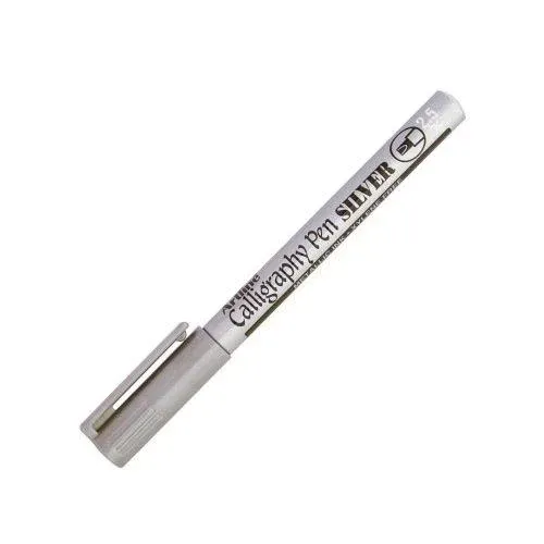 Artline 993XF Silver Metalik Kaligrafi Markörü Uç:2,5mm Gümüş