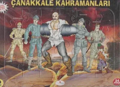 Çanakkale Kahramanları 2 - 24 Parça Puzzle