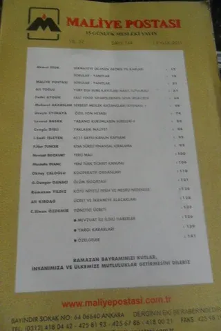 Maliye Postası 2011/744