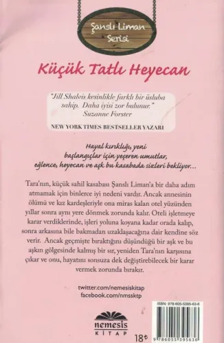 Küçük Tatlı Heyecan Jill Shalvis Nemesis Kitap %52 indirimli