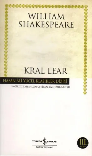 Kral Lear - Hasan Ali Yücel Klasikleri