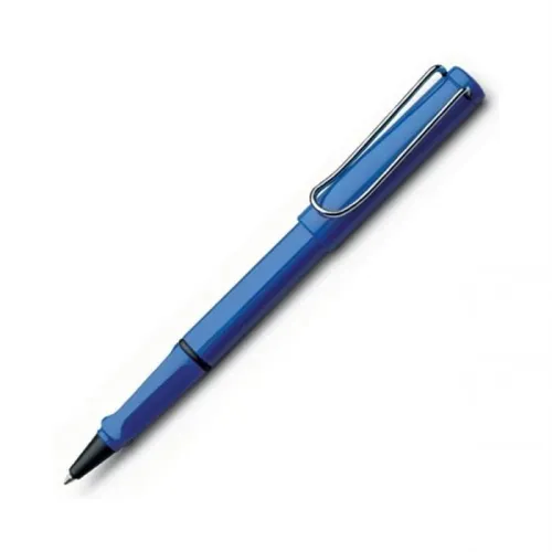LAMY SAFARI ROLLER KALEM METAL KLIPS MAVI