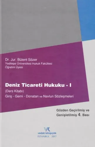 Deniz Ticareti Hukuku -I