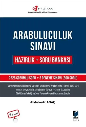 Arabuluculuk Sınavı Hazırlık Soru Bankası