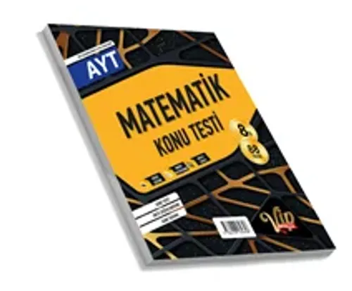 VİP AYT MATEMATİK KUTU TESTİ- (8 Öğrencilik)- YENİ