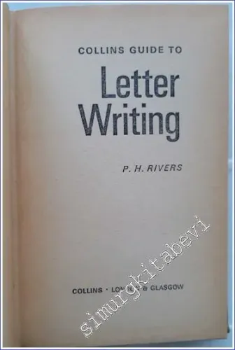 Collins Guide to Letter Writing -        1971