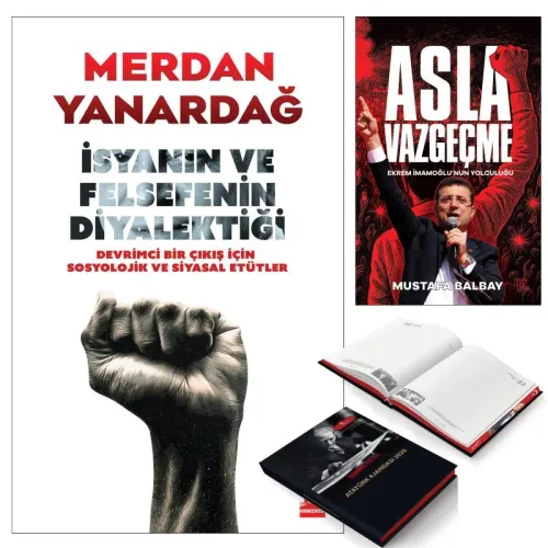 İsyanın ve Felsefenin Diyalektiği ve Asla Vazgeçme - Ciltli 2026 Ajanda