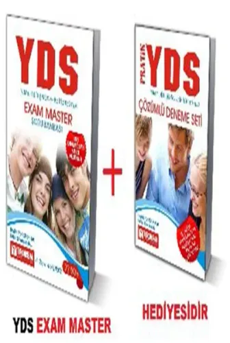 YDS Exam Master Soru Bankası (Cd ve YDS Deneme Seti Hediyeli)