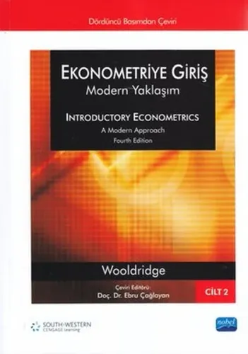 Ekonometriye Giriş Modern Yaklaşım Cilt 2