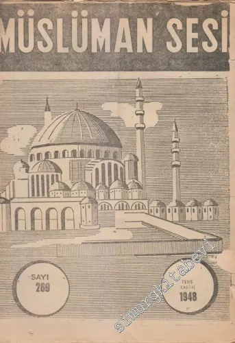 Müslüman Sesi - Sayı: 269, 21 Temmuz 1965