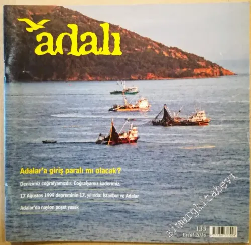 Adalı Dergisi: Aylık Süreli Yerel Yayın - 135      Eylül