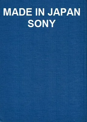 Made In Japan Sony