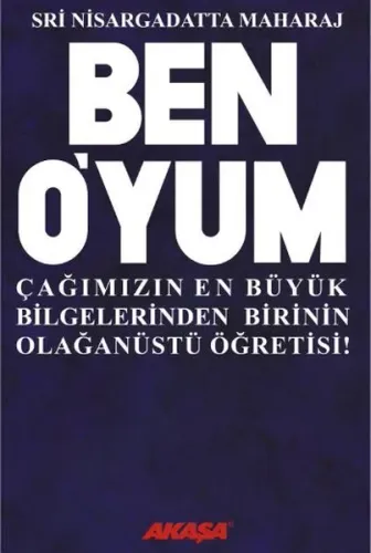 Ben O'yum Sri Nisargadatta Maharaj ile Söyleşiler