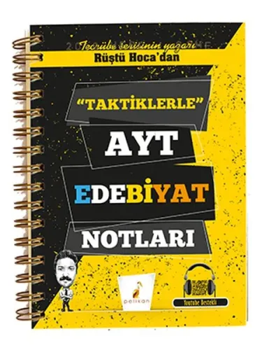 Rüştü Hocadan Taktiklerle AYT Edebiyat Notları %18 indirimli Rüştü Bay