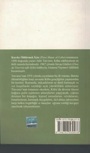 Kurdu Öldürmek İçin Julıo Travieso Yar Yayınları %51 indirimli