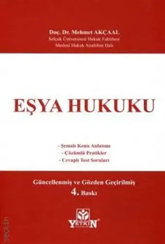 Eşya Hukuku