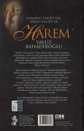 Osmanlı Sarayları,Saray Hayatı ve Harem Yavuz Bahadıroğlu Cnr Studio %