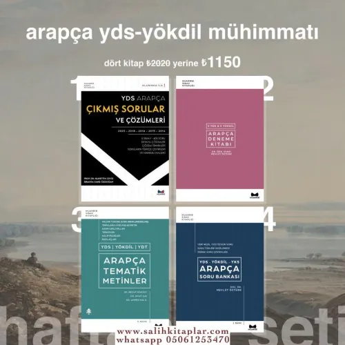 Arapça YDS YÖKDİL Mühimmatı (4 Kitap)
