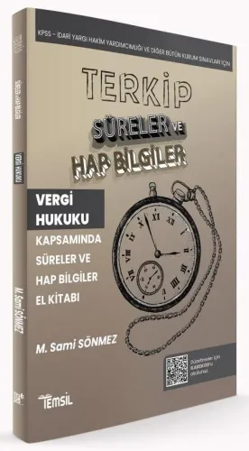 TERKİP Vergi Hukuku Süreler ve Hap Bilgiler El Kitabı