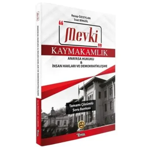 Mevki Kaymakamlık Tamamı Çözümlü Soru Bankası