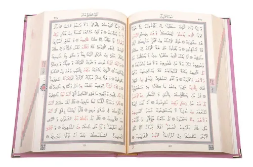 Kadife Kutulu Kur'an-ı Kerim (Çanta Boy, Elif-Vavlı, Pembe) Kadife Kutulu Kur'an-ı Kerim (Çanta Boy, Elif-Vavlı, Pembe)