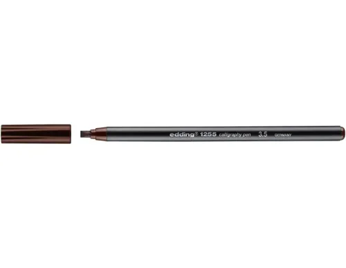 Edding KALİGRAFİ KALEMİ 3.5 MM KOYU KAHVE (E-1255)
