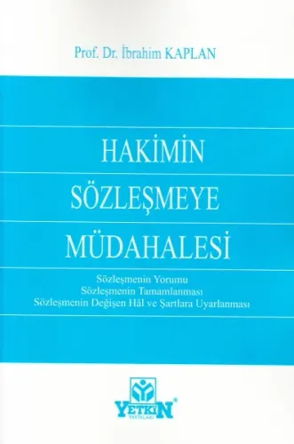 Hakimin Sözleşmeye Müdahalesi