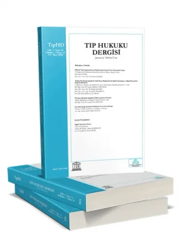 Legal Tıp Hukuku Dergisi ( 2019 Yılı Aboneliği ) ( 2 Sayı )