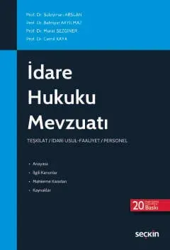 İdare Hukuku Mevzuatı