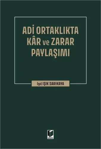 Adi Ortaklıkta Kar ve Zarar Paylaşımı