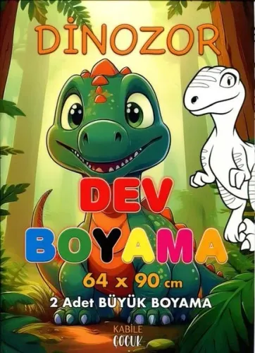 Dinozor Dev Boyama