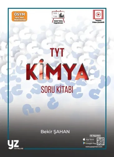 YZ Yayınları TYT Kimya Soru Kitabı