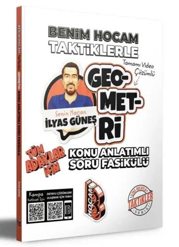 Benim Hocam Tüm Adaylar İçin Taktiklerle Geometri Konu Anlatımlı Soru Fasikülü