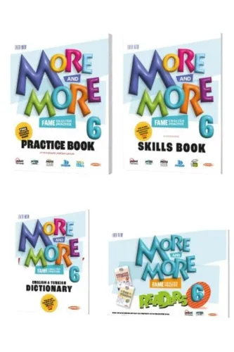 MORE&MORE 6.SINIF PRACTİCE BOOK&DICTIONARY (READERS & SKILLS + GRAMER AND VOCABULARY)(3 LÜ SET)
