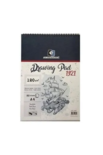 ALEX SPİRALLİ DRAWING PAD A4 120 GR 30.LU ALX-0557