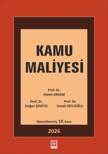 Kamu Maliyesi Metin Erdem